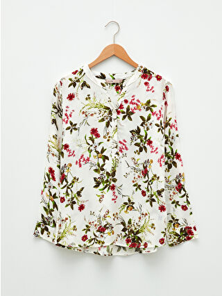 Açık Bej Baskılı