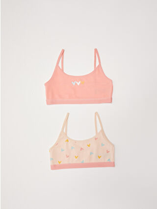 Açık Pembe Baskılı