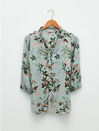 Nane Yeşili Baskılı