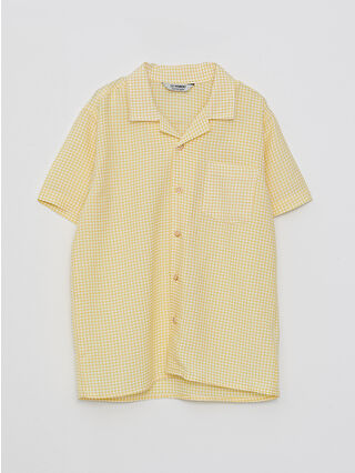 لون أصفر باستيل تشيك