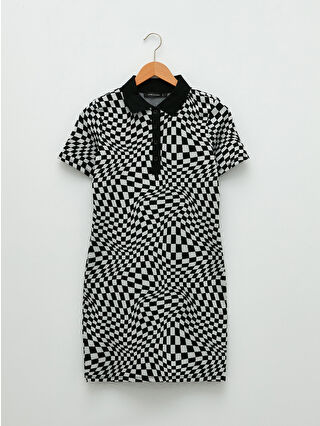 لون فانيلا مطبوع