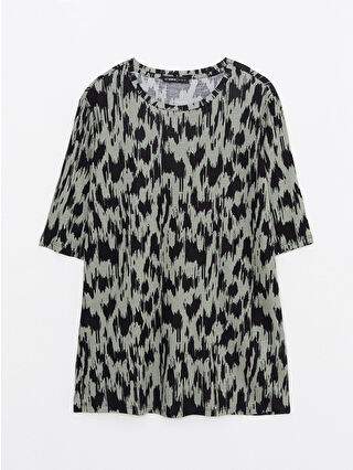 Açık Yeşil Baskılı