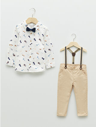 Taş Rengi Baskılı