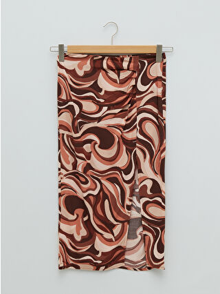 Brown Printed