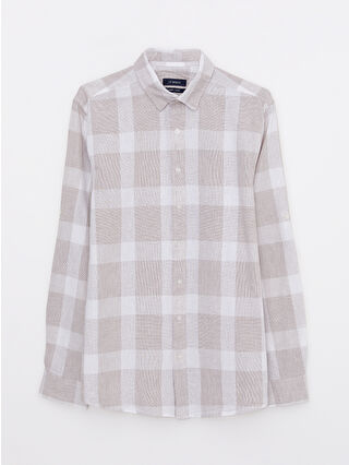 Beige Checked