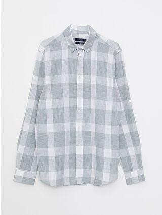 Dull Green Checked