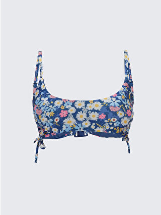 لون كحلي ساطع مطبوع