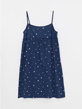 Bright Navy Printed