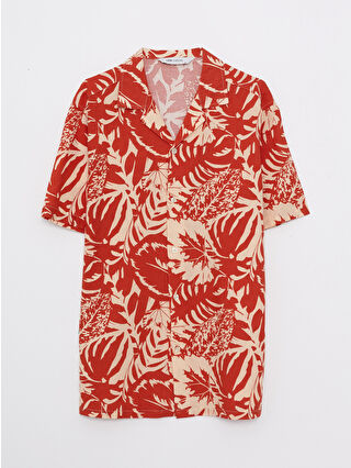 Uçuk Turuncu Baskılı