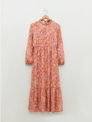 Pastel Mavi Baskılı