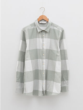 Pale Green Checked
