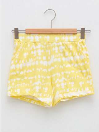 Lemon Yellow Printed
