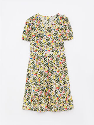 لون أبيض مطبوع