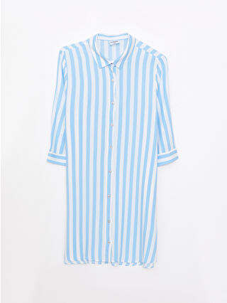 Açık Mavi Çizgili