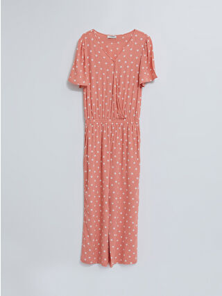 لون مرجاني مطبوع