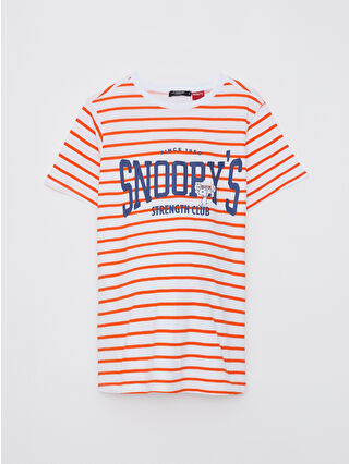 Burnt Orange Striped