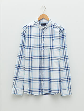 Blue Checked