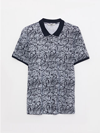 Navy Printed