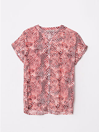 Red Printed