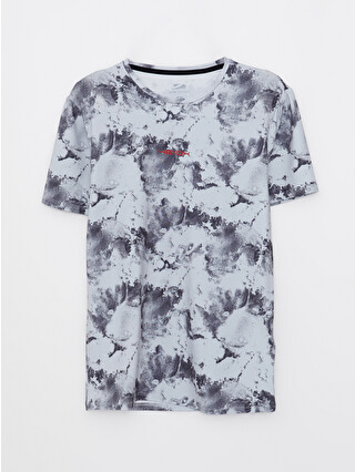 Grey Printed