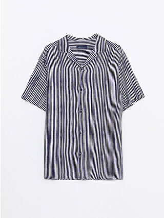 Dark Navy Striped