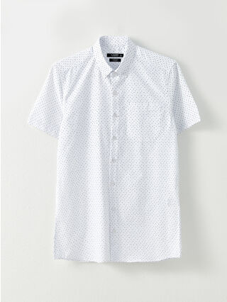 White Printed