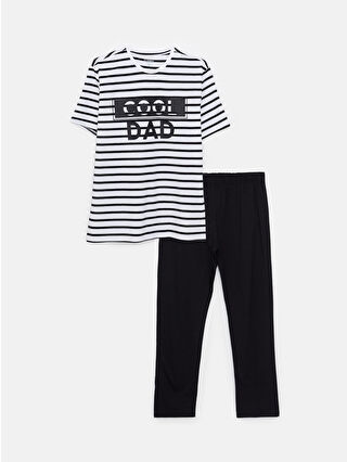 لون فانيلا مخطط