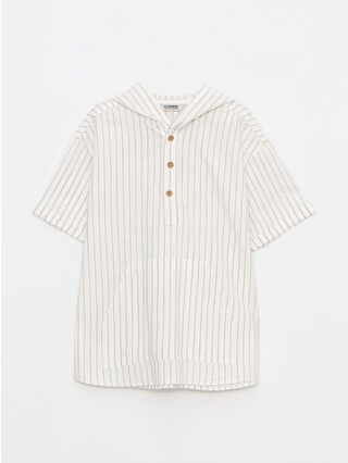 لون بني داكن مخطط