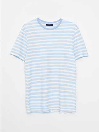 Açık Mavi Çizgili