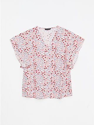 Red Printed