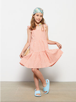 Light Coral Checked