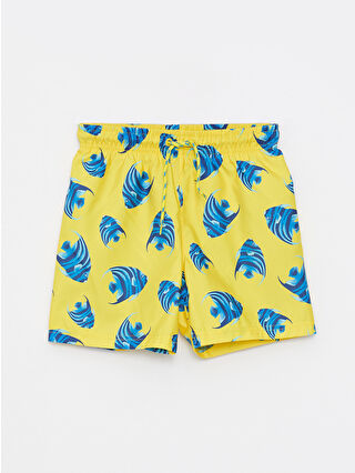 لون أصفر باهت مطبوع