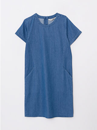 Orta Mavi Yıkamalı