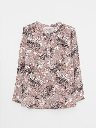 Dark Beige Printed
