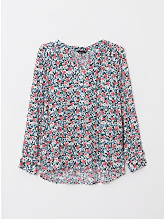 لون وردي فاتر مطبوع