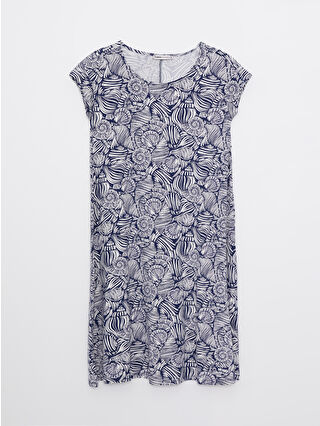 Navy Printed