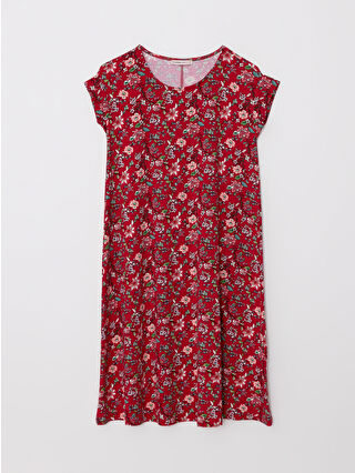 Dark Pink Printed
