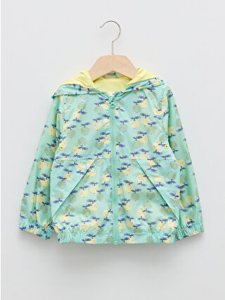 Açık Suyeşili Baskılı