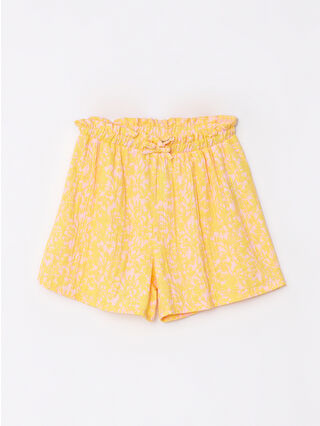 لون أصفر باهت مطبوع