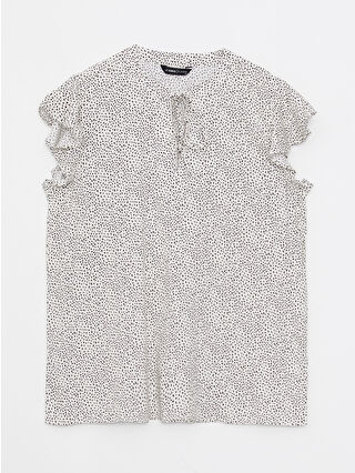 White Printed