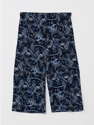 Navy Printed