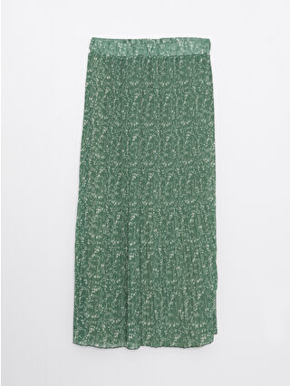 Zeytin Yeşili Baskılı