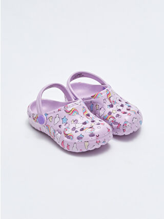 Açık Lila Baskılı