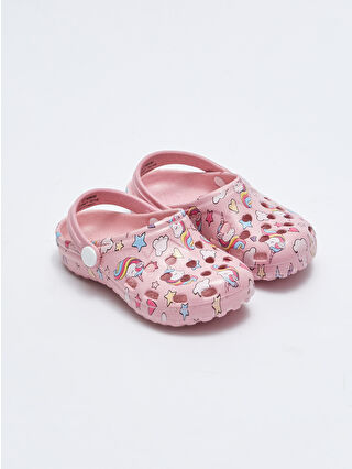 Açık Pembe Baskılı