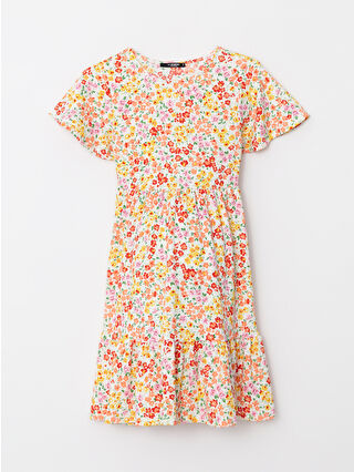 Light Orange Printed