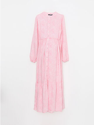 Açık Pembe Baskılı