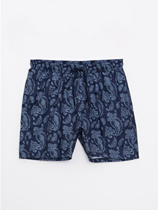 لون كحلي ساطع مطبوع