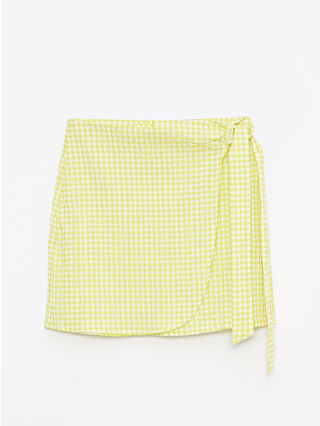Lemon Green Checked