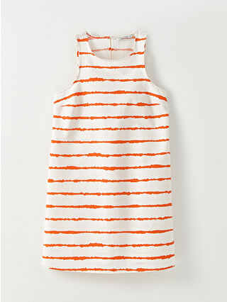 لون باستيل برتقالي مطبوع