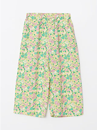 Fıstık Yeşili Baskılı